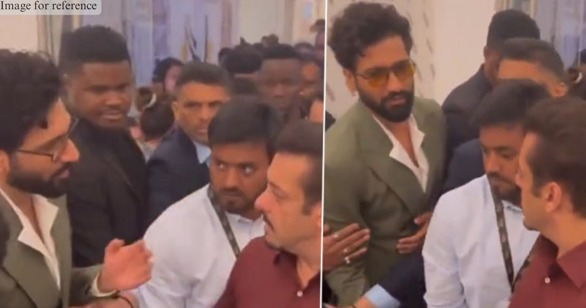 WHAT! Salman Khan's security PUSHES AWAY Vicky Kaushal as he approches to meet him during IIFA Awards 2023